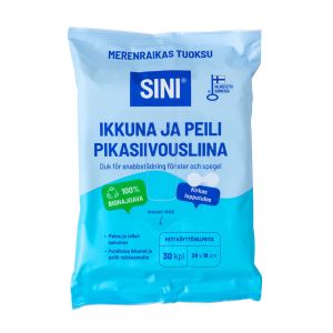 Ikkuna ja peili pikasiivousliina Sini 30 kpl