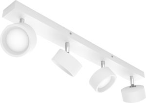 Spottivalaisin Philips Bracia Valkoinen 4-os