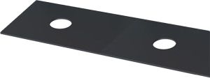 Pesualtaan työtaso Camargue Skärgård V Sogne Kaksoisallas Mattamusta 158 x 46 cm