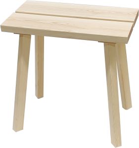Saunajakkara Pinetta Natural 50 x 29 x 50 cm