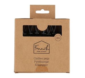 Pyykkipojat Fanni K Musta 18 kpl