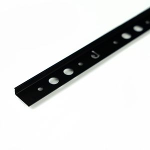 Laattapäätelista Dione 8 mm Carbon Black 2,5 m