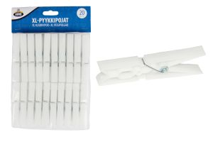 XL-pyykkipojat Aino Valkoinen 20 kpl