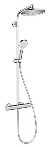 Suihkukokonaisuus Hansgrohe Crometta S Showerpipe 240 1jet kromi