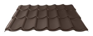 Kattopelti JanLa JL Tiilikuvio 350 Tummanruskea 1100 x 830 mm