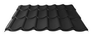 Kattopelti JanLa JL Tiilikuvio 350 Musta 1100 x 830 mm