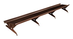 Kattosiltapaketti JanLa Tiilikuviopeltikatolle 350 mm 3m RR32 Ruskea