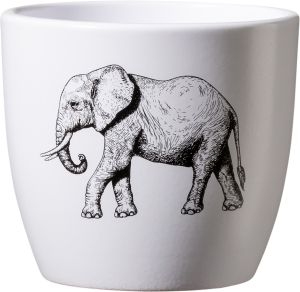 Miniruukku Safari elefantti 10 cm