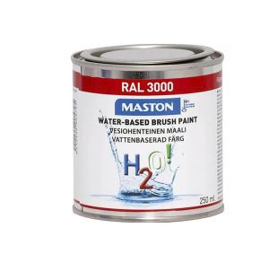 Maali Maston H2O! Tulenpunainen 250 ml