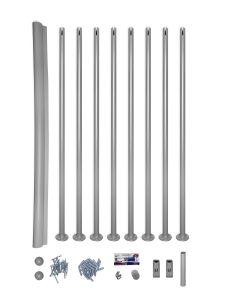 Reunakaide aloituspaketti Dolle Atlanta- ja Dallas-portaille Helmenharmaa