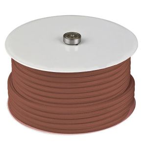 Kangaspäällysteinen kaapeli Halo Design ruskea 25 m x 0,75 mm