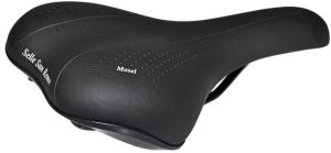 Miesten trekking-satula Selle San Remo Mosel musta