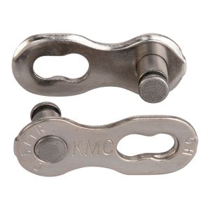 Ketjulukko 2 kpl KMC MissingLink 7/8R Silver EPT 1/2 x 3/32&quot;