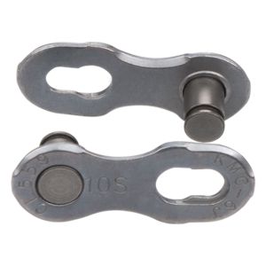 Ketjulukko 2 kpl KMC MissingLink 10R Silver EPT 11/128&quot;