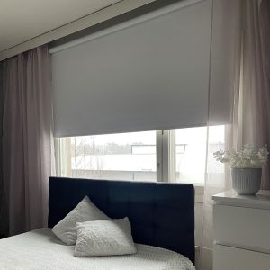 Pimentävä Rullaverho XL Ihanin 200 x 250 cm Valkoinen