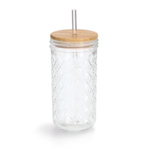 Juomalasi pillillä Zeller 8,9 x 16,4 cm