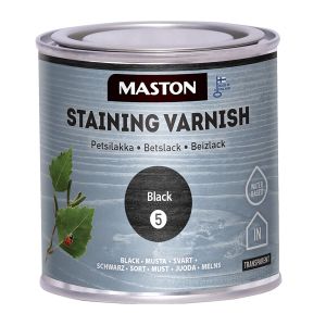 Petsilakka Maston musta 250 ml