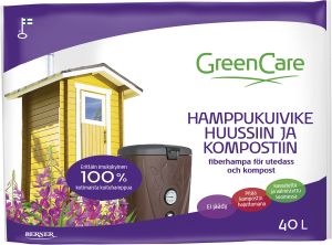 Hamppukuivike Greencare käymälään ja kompostiin 40 l