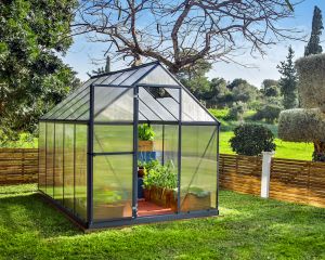Kasvihuone Palram-Canopia Mythos 5,7 m² harmaa