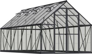 Kasvihuone Palram-Canopia Balance 14,8 m² harmaa