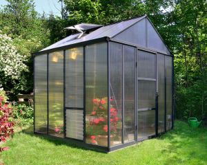 Kasvihuone Palram-Canopia Glory 6,2 m² harmaa