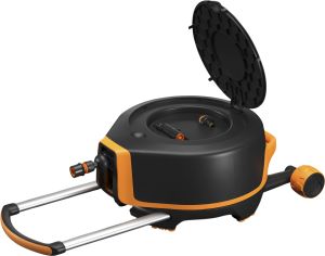 Kärrykastelukela Fiskars XL automaattinen 20 m