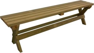 Penkki Veera 180 x 30 cm vihreä