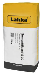 Sementtilaasti Lakka S 30 25 kg