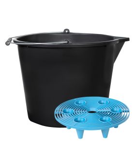 Autonpesuämpäri hiekkasihdillä Kungs 16 l