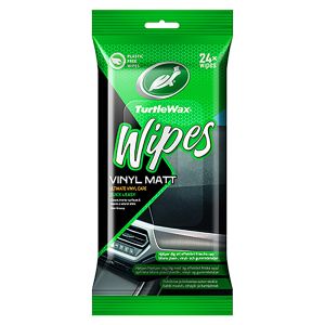 Puhdistusliina Turtle Wax Wipes Kumi &amp; Muovi matta 24 kpl