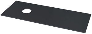 Työtaso Camargue Sogne mattamusta 158 x 45,5 cm