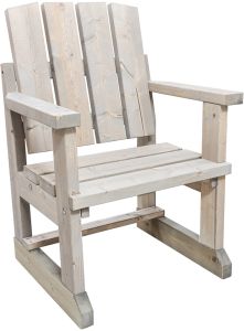 Tuoli Jämäkkä 61 x 71 x 113 cm vaaleanharmaa