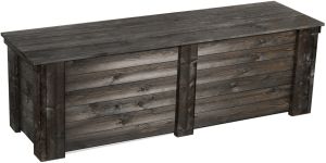 Puuarkku 57 x 61 x 160 cm grafiitinharmaa