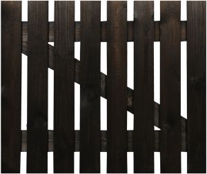 Portti 95 x 80 x 3 cm tummanharmaa