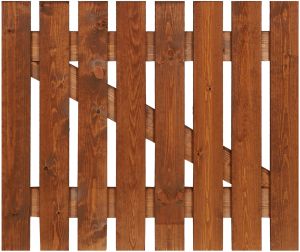 Portti 95 x 80 x 3 cm ruskea