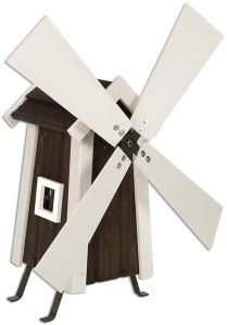 Tuulimylly 69 x 30 x 32 cm grafiitinharmaa