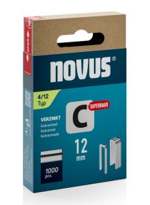 Sinkilä C4/12 mm Novus Galvanoitu 1000 kpl