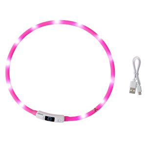 Turvavalo koiralle Airam pinkki 70 cm Roosa Nauha