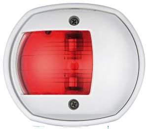 Kulkuvalo Osculati Compact 12 valkoinen - punainen