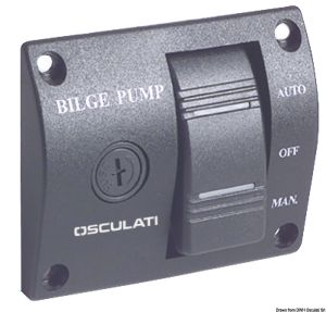 Pilssipumpun katkaisijapaneeli Osculati 12 V