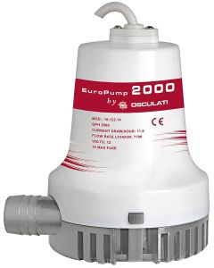 Pilssipumppu Osculati Europump II 2000 12 V