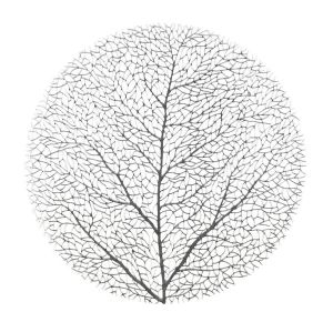 Tabletti 4living Tree hopea Ø 38 cm