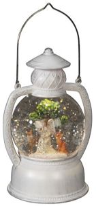 Pöytäkoriste Konstsmide Lyhty LED Valkoinen