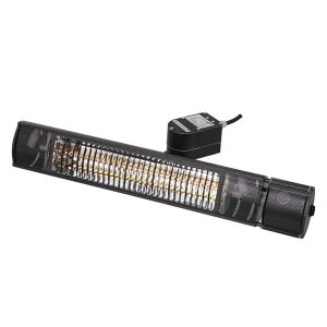 Terassilämmitin HEAT1 ECO Plus-line Oskilloiva 2000 W Musta