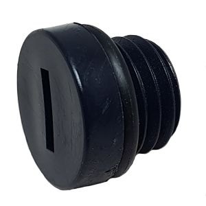 Alumiiniveneen pohjatulppa Arctic Marine musta 19 x 17 mm