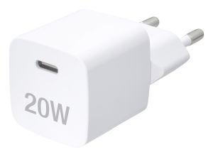 Laturi Vivanco Super Fast Nano PD Charger 20 W Valkoinen