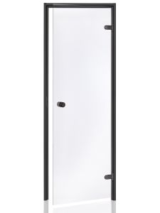 Höyrysaunanovi Andres AU Black kirkas lasi 7 x 19