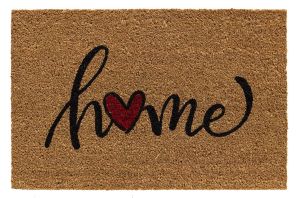 Kuramatto Hamat E-Coco Print Home Heart 40 x 60 cm