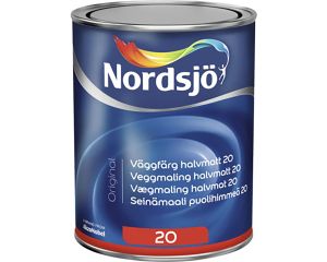 Seinämaali Nordsjö Original 20 Valkoinen 1 l