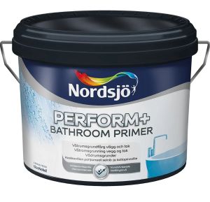 Kosteantilanmaali Nordsjö Perform+ Bathroom Primer Valkoinen 2,5 l